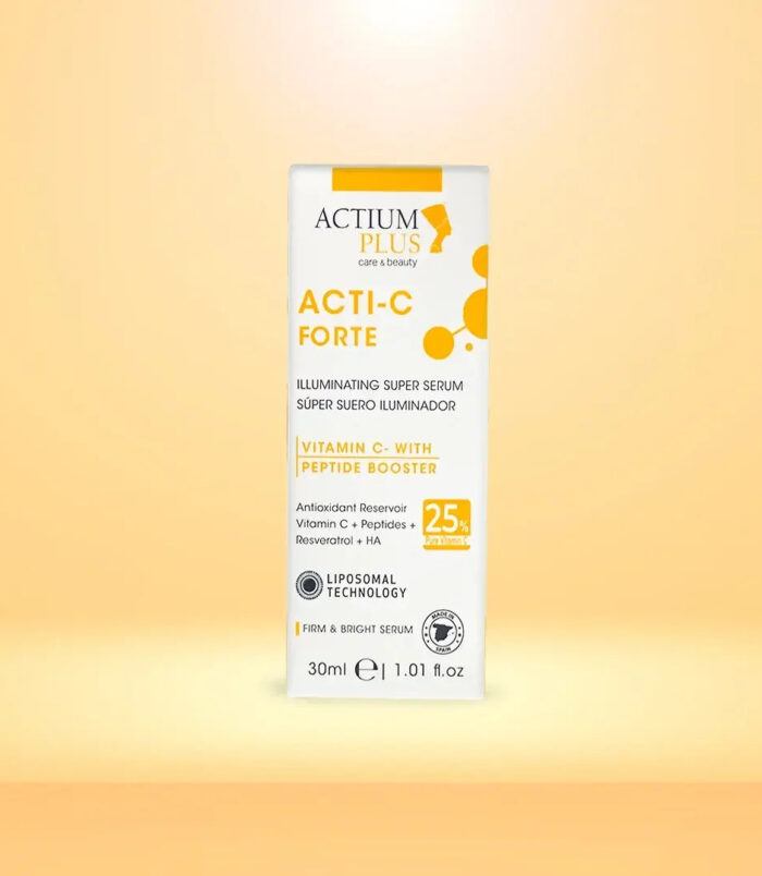 Key ingredients of Actium Plus ACTI-C Forte Serum 30ml – Vitamin C and Hyaluronic Acid