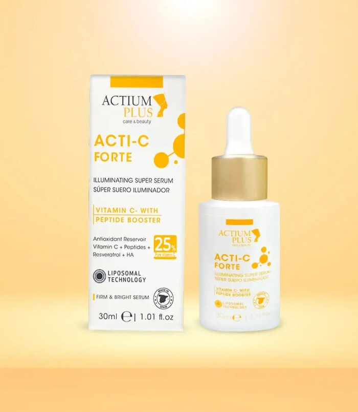 Actium Plus ACTI-C Forte Serum for skin brightening and dark spot reduction – 30ml bottle