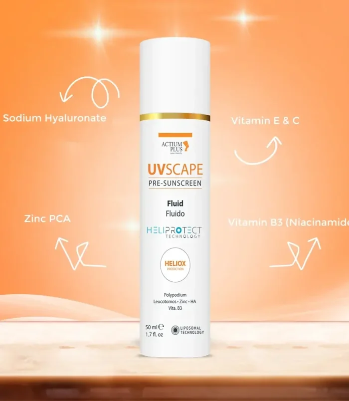Actium-plus-uvscape-pre-sunscreen-fluid-texture