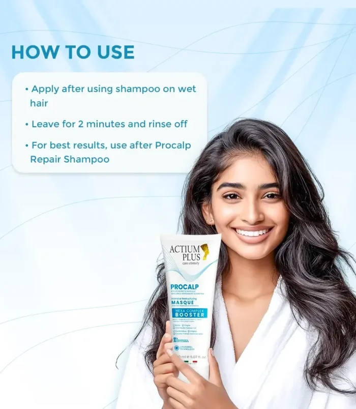 Woman_Holding_Actium_Plus_Procalp_Hair_Mask_With_Usage_Instructions Woman_Holding_Actium_Plus_Procalp_Hair_Mask_With_Usage_Instructions
